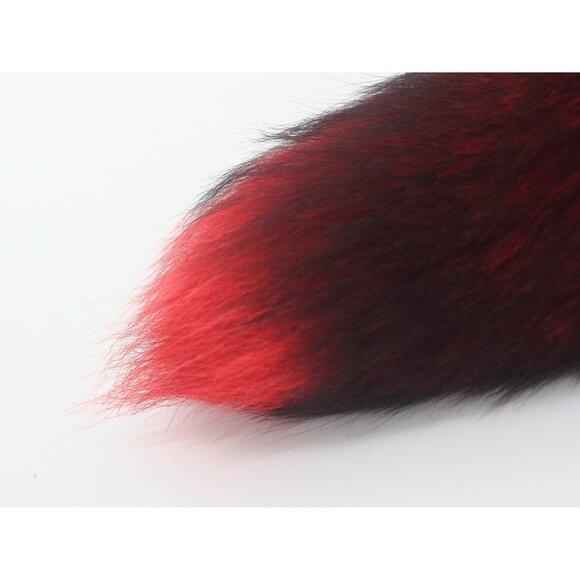 ⚡Huge and Fluffy Colored Fox Tail Fur Cosplay Toy Handbag Accessories Key Chain - Picture 5 of 7